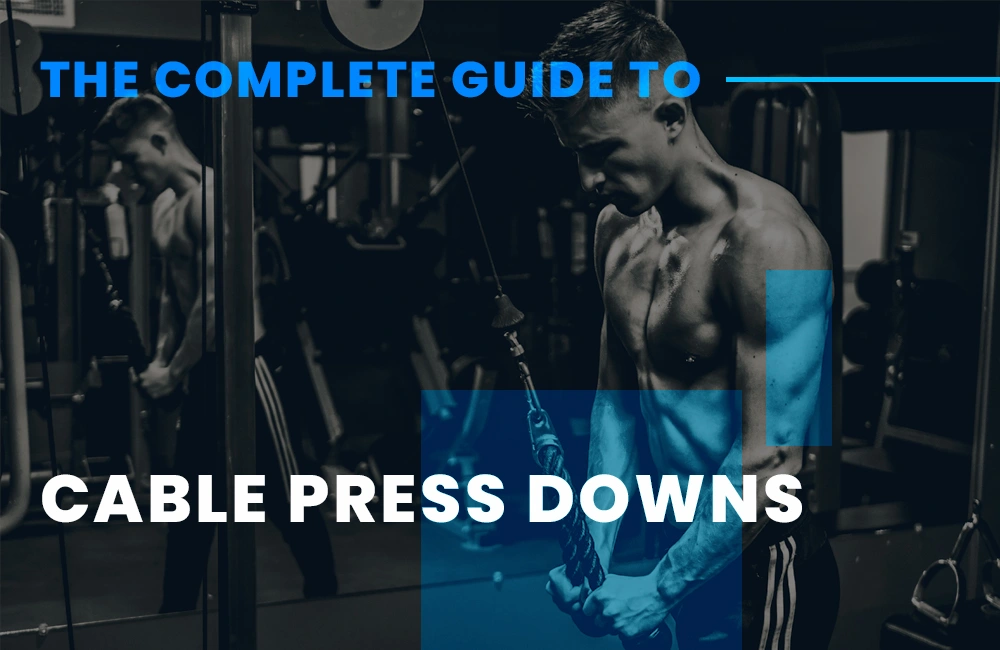Cable press downs guide